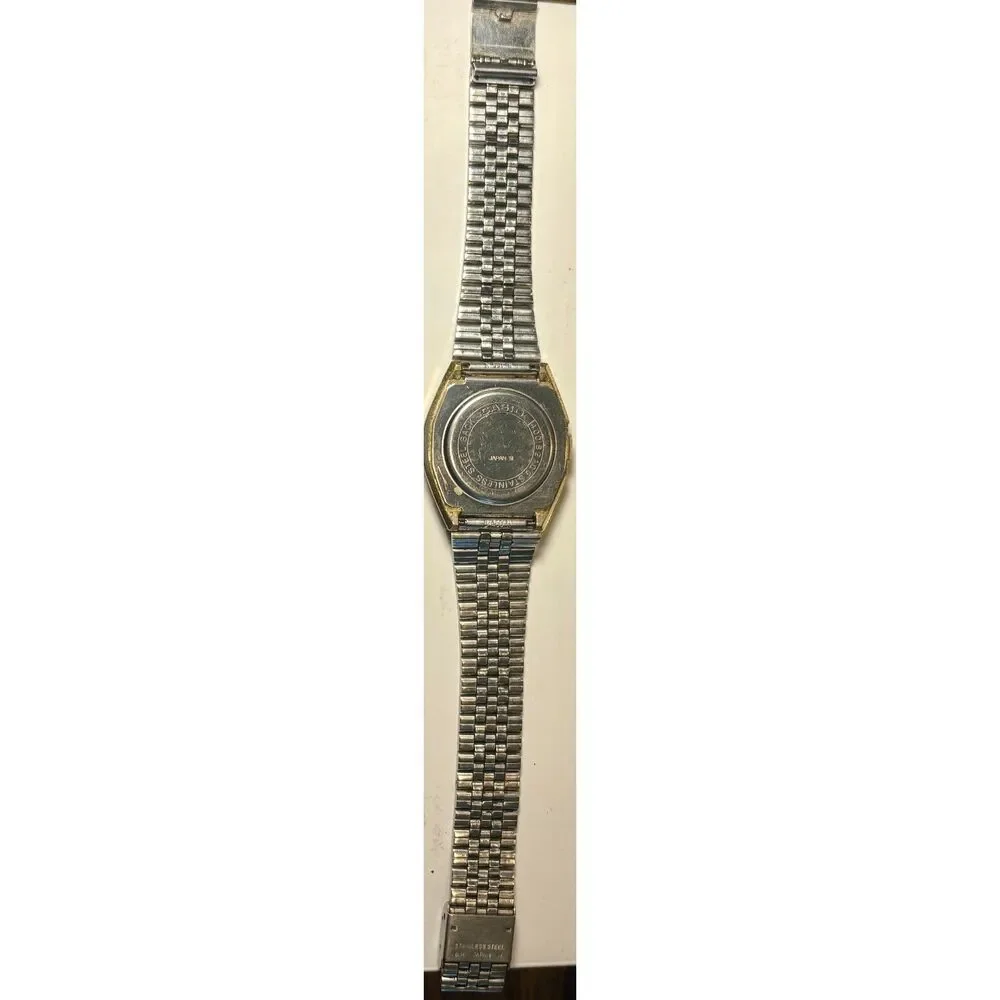 Rare Vintage Casio B612G (Module 350) Gold-Tone Digital Watch – New Battery